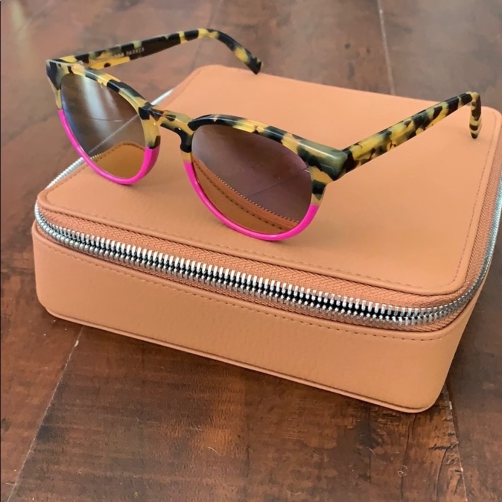 NEW Warby Parker Percey Pink + Tortoise Sunglasses